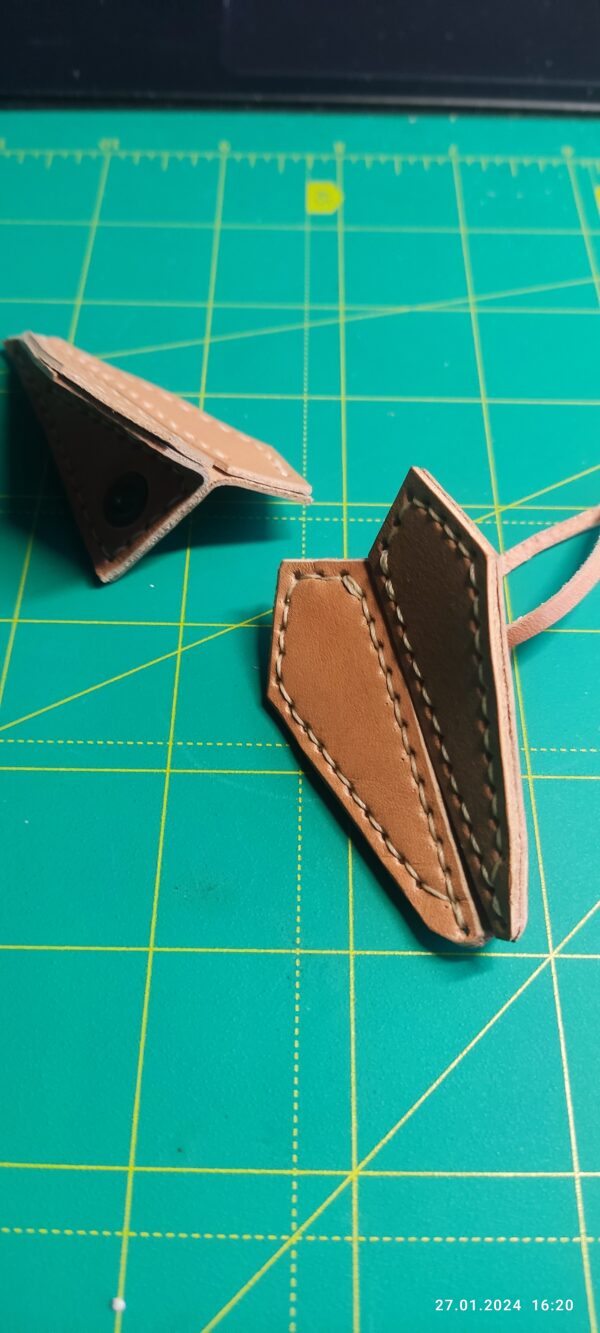 Drawing for making a leather airplane keychain - Зображення 4