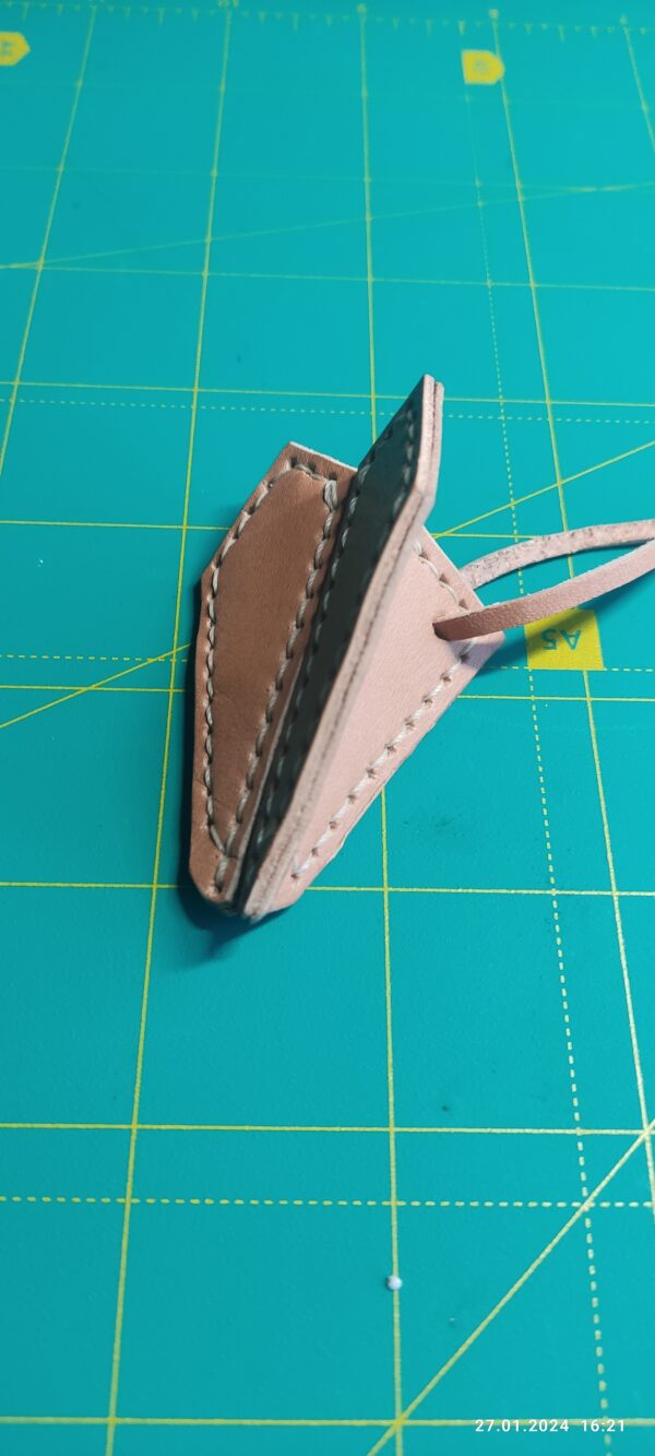 Drawing for making a leather airplane keychain - Зображення 5