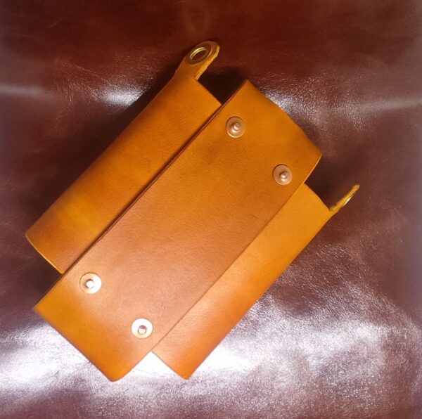 Leather Flask Case Pattern – Beginner-Friendly PDF Download for DIY Leathercraft - Зображення 3