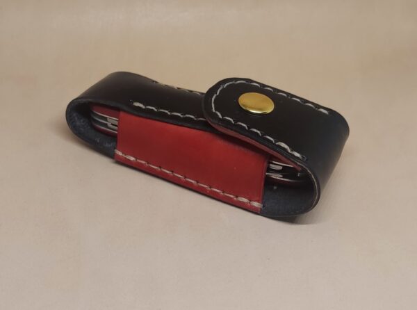 Pattern Leather sheath for knife Victorinox 91mm/Victorinox Aloh -92 mm 2-by-4 layers of tools. - Зображення 5